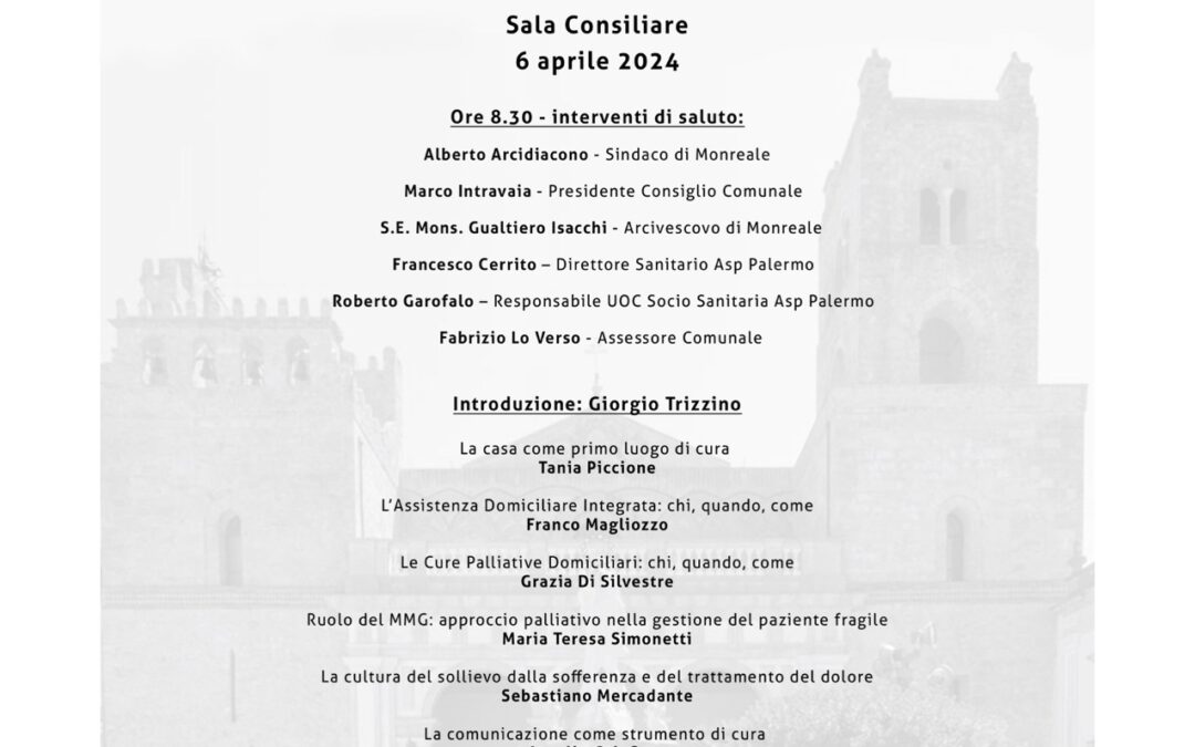 SECONDA TAPPA PER “MEDICINA DI PROSSIMITA'”,IL TOUR INFORMATIVO DELLA SAMOT A MONREALE