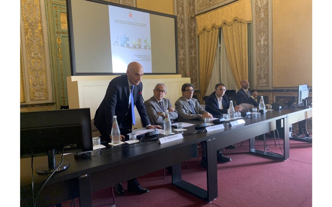 IL CONTRIBUTO CHIAVE DEL TERZO SETTORE. TRIZZINO: “Integrare vuol dire fare lavorare accanto enti locali e sanità. In Sicilia siamo un pò indietro rispetto a questa parte della riforma prevista nel PNRR, occorre fare in fretta”